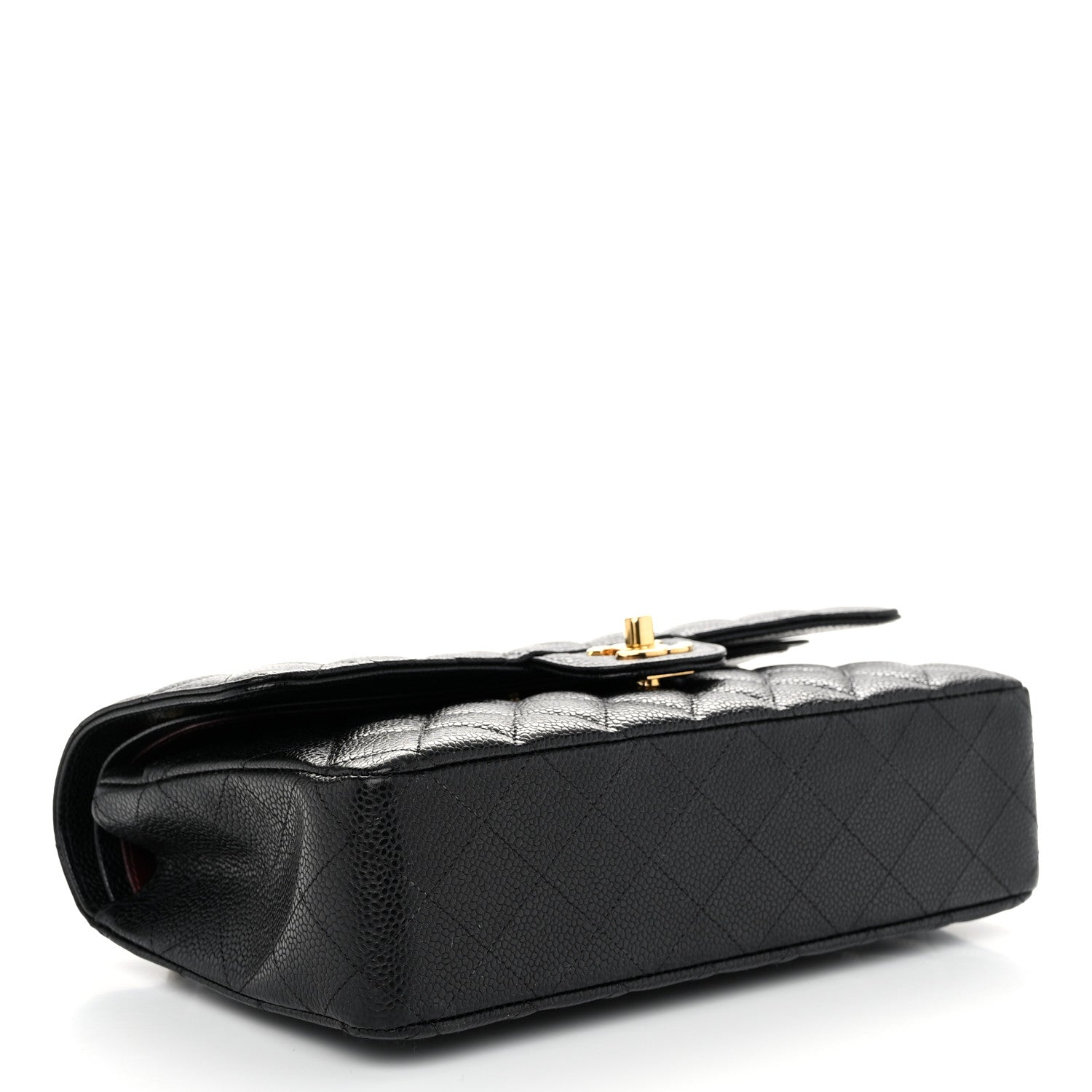 Chanel Caviar Quilted Medium Double Flap Black 4 of 10