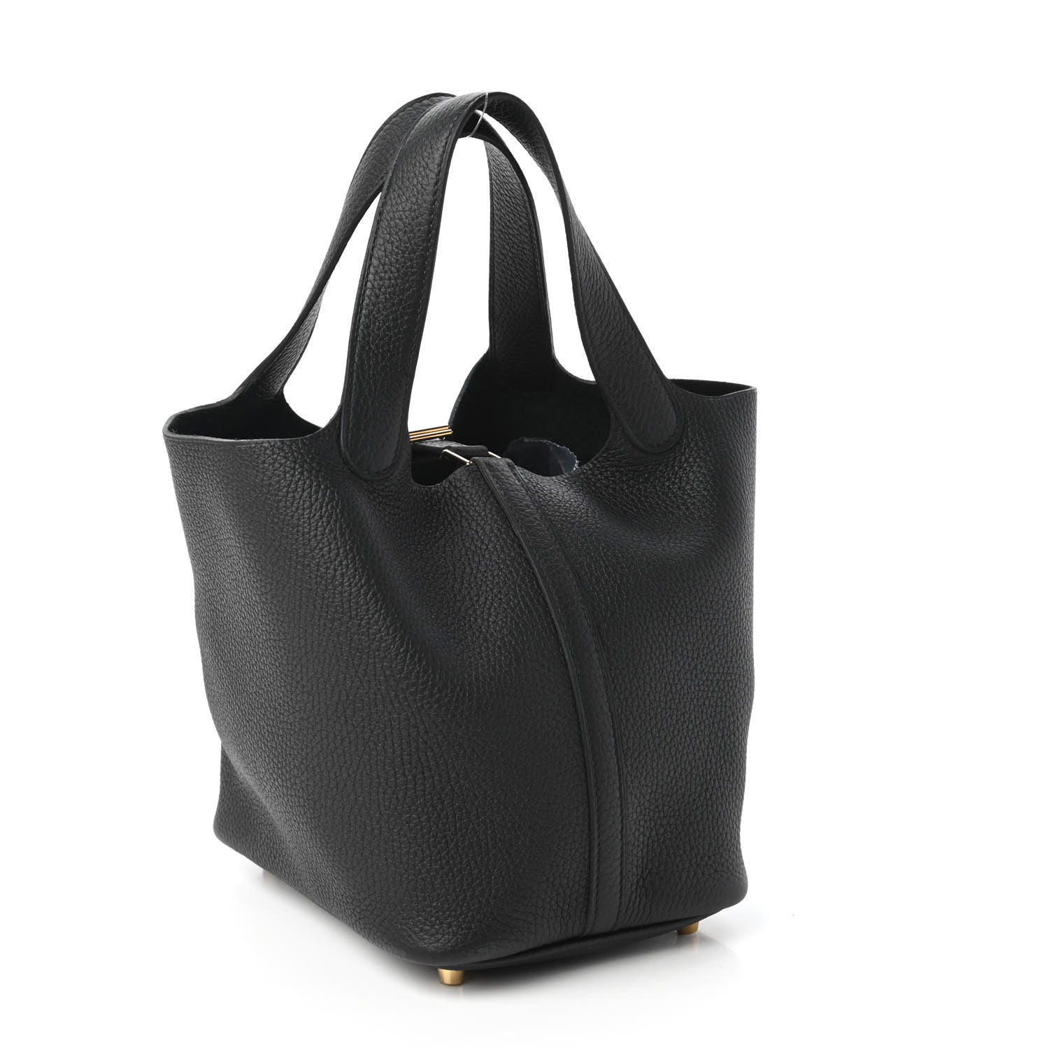 Hermes Taurillon Clemence Picotin Lock 18 PM Black 3 of 11
