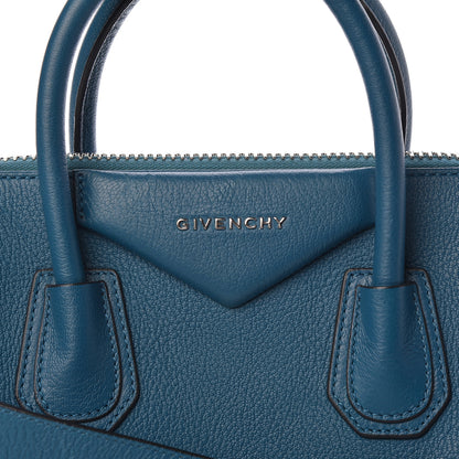 Givenchy Sugar Goatskin Small Antigona Ocean Blue 8 of 10