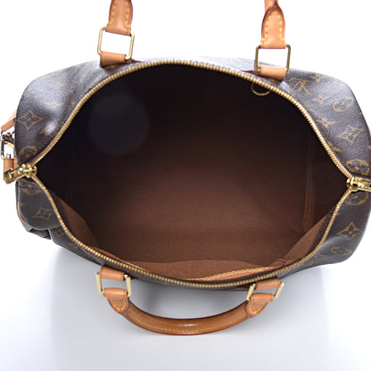 Louis Vuitton Monogram Speedy Bandouliere 35 6 of 12