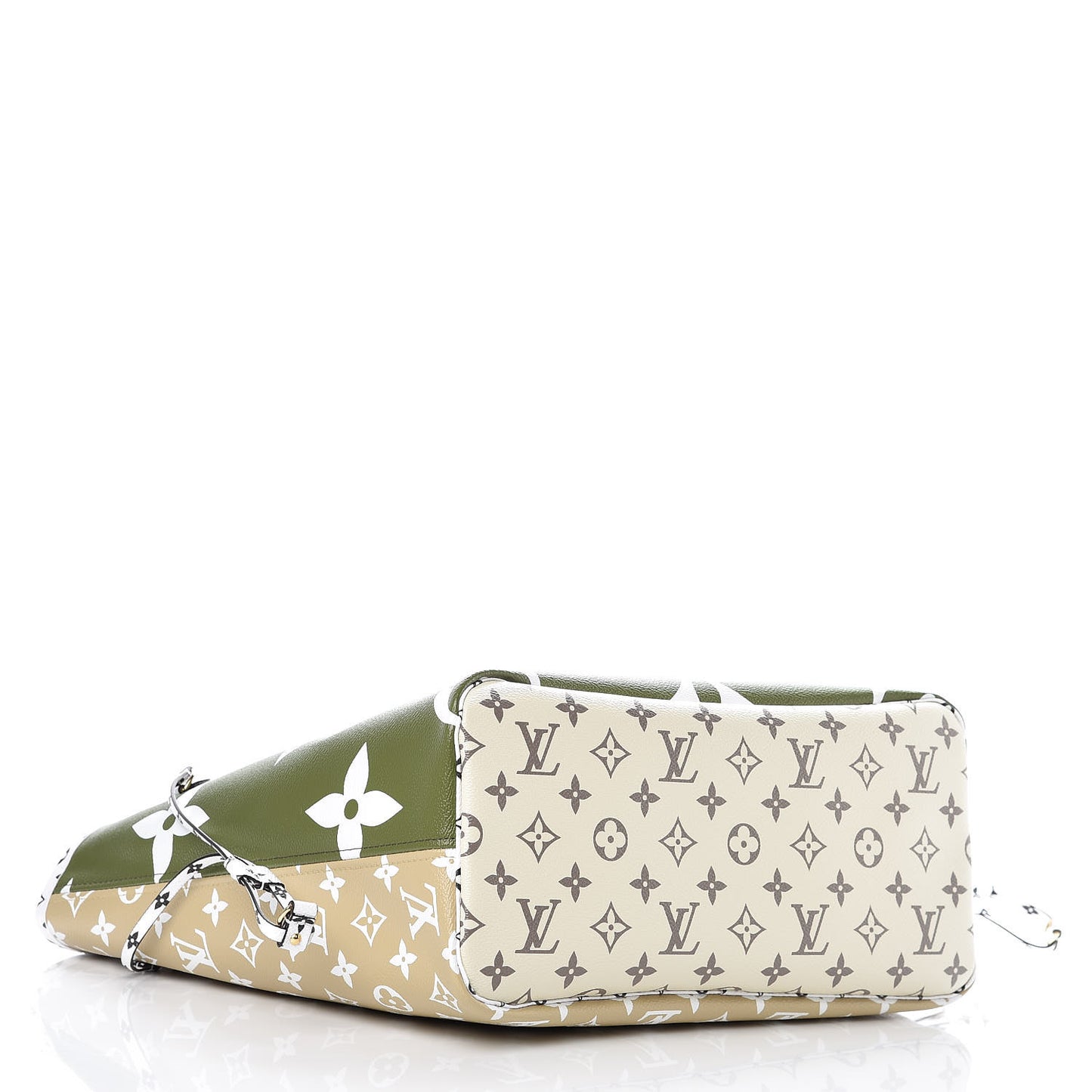 Monogram Giant Neverfull MM Kaki