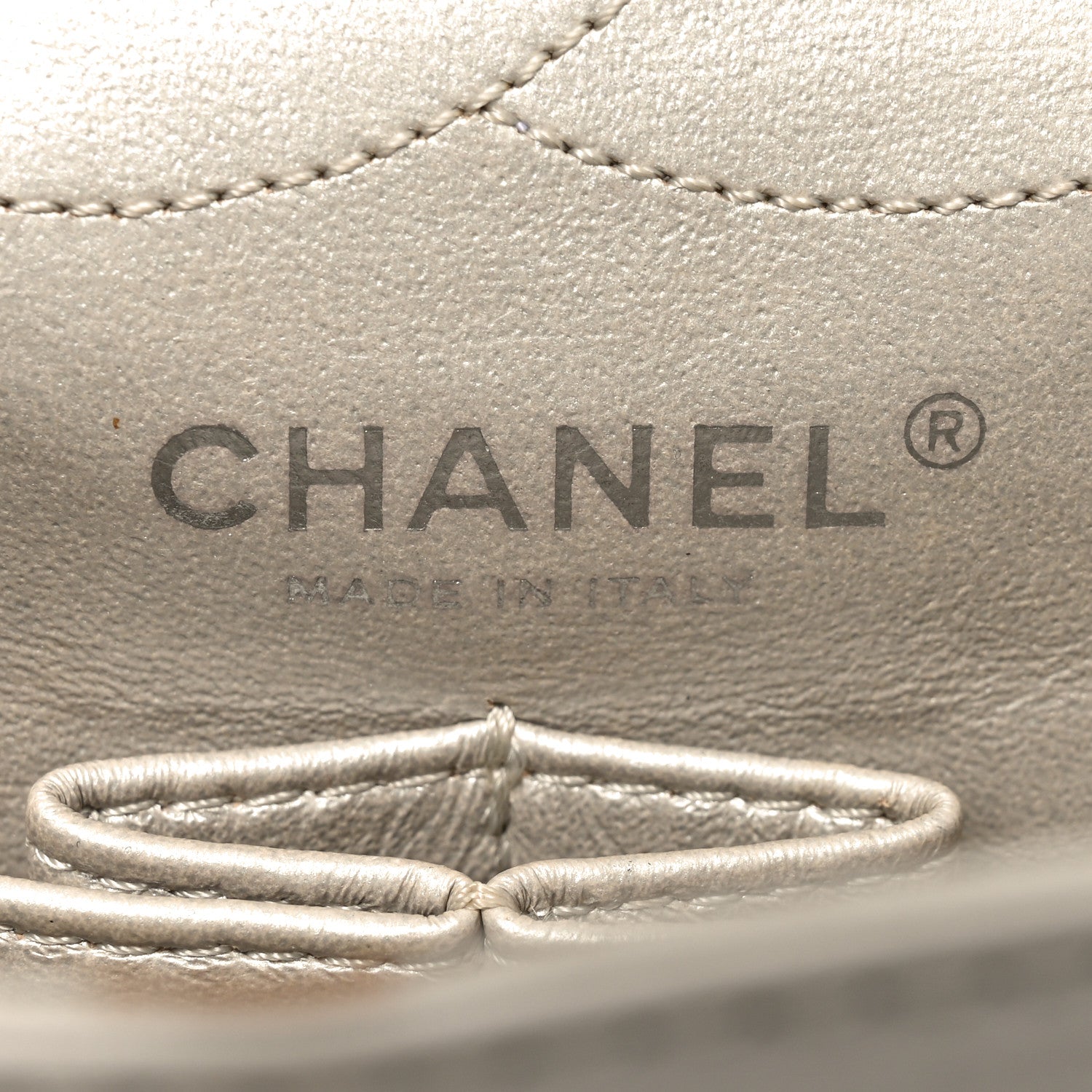 Chanel Metallic Aged Calfskin Quilted 2.55 Reissue 226 Flap Grey 6 of 10