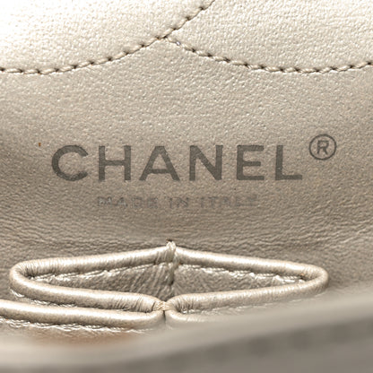 Chanel Metallic Aged Calfskin Quilted 2.55 Reissue 226 Flap Grey 6 of 10