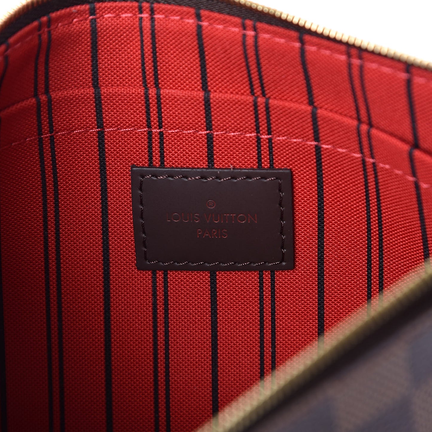 Damier Ebene Neverfull MM GM Pochette