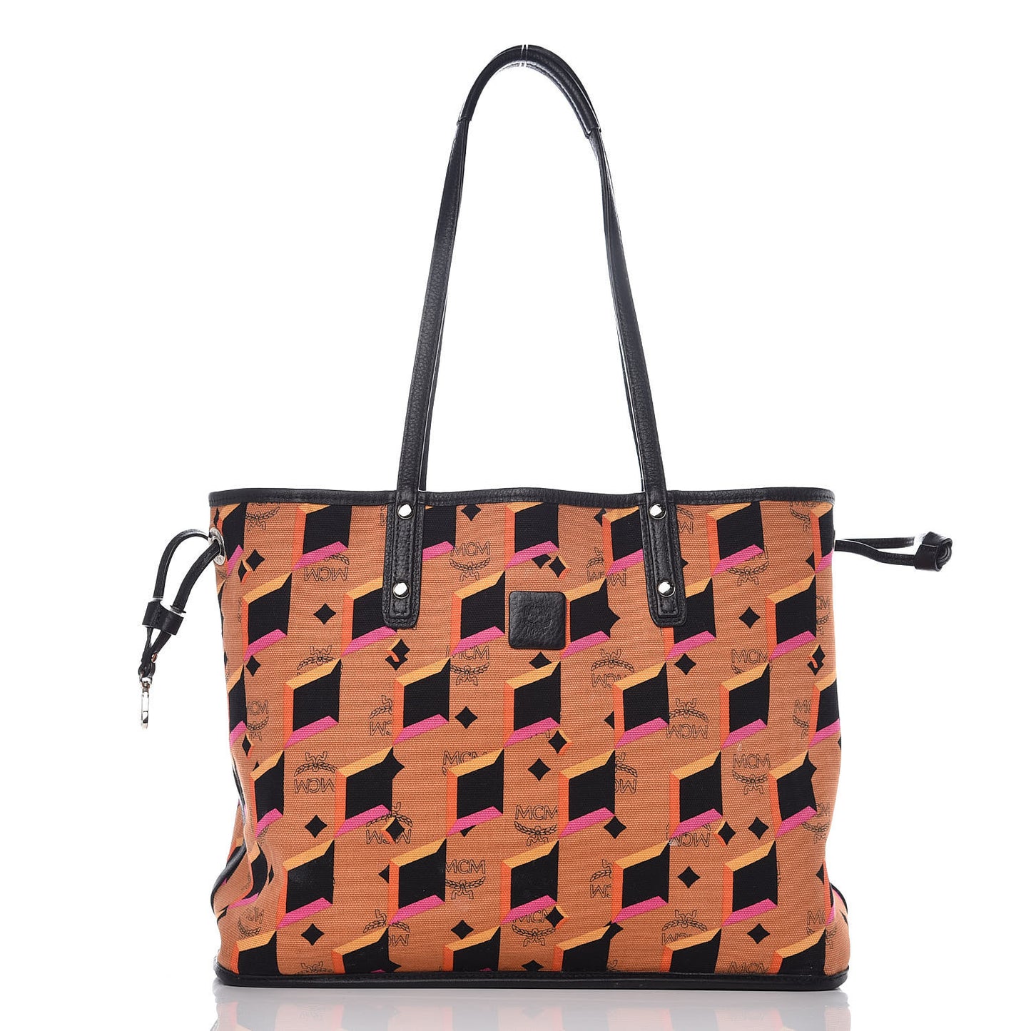Visetos Medium Liz Reversible Shopper Tote Pink