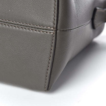 Fendi Vitello Dolce 4 Color Medium By The Way Boston Bag Carbone Grigio Polvere Multicolor 12 of 12