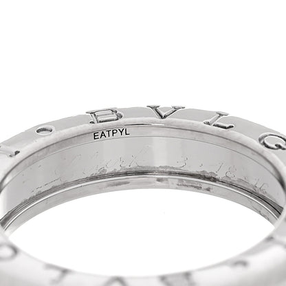 Bulgari 18K White Gold B.Zero1 One-Band Ring 53 6.5 7 of 8