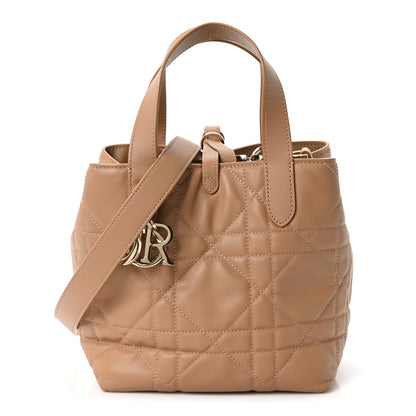 Christian Dior Calfskin Macrocannage Small Toujours Vertical Beige 1 of 11