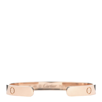 Cartier 18K Pink Gold LOVE Cuff Bracelet 16 3 of 4