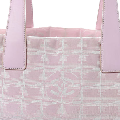 Chanel Nylon Travel Large Tote Pink 15 of 15