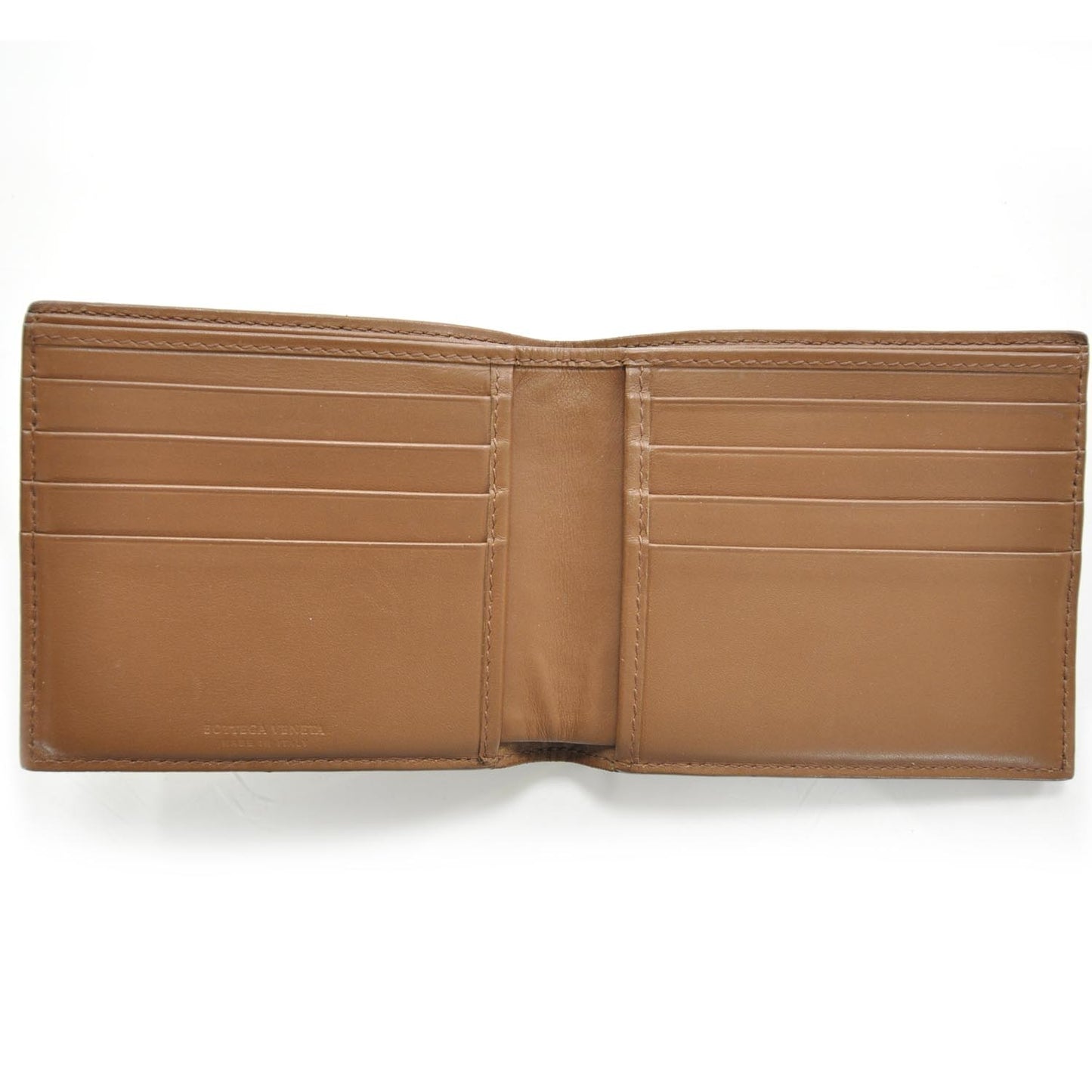 Nappa Intrecciato VN Wallet Noce
