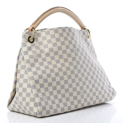 Louis Vuitton Damier Azur Artsy MM 3 of 12