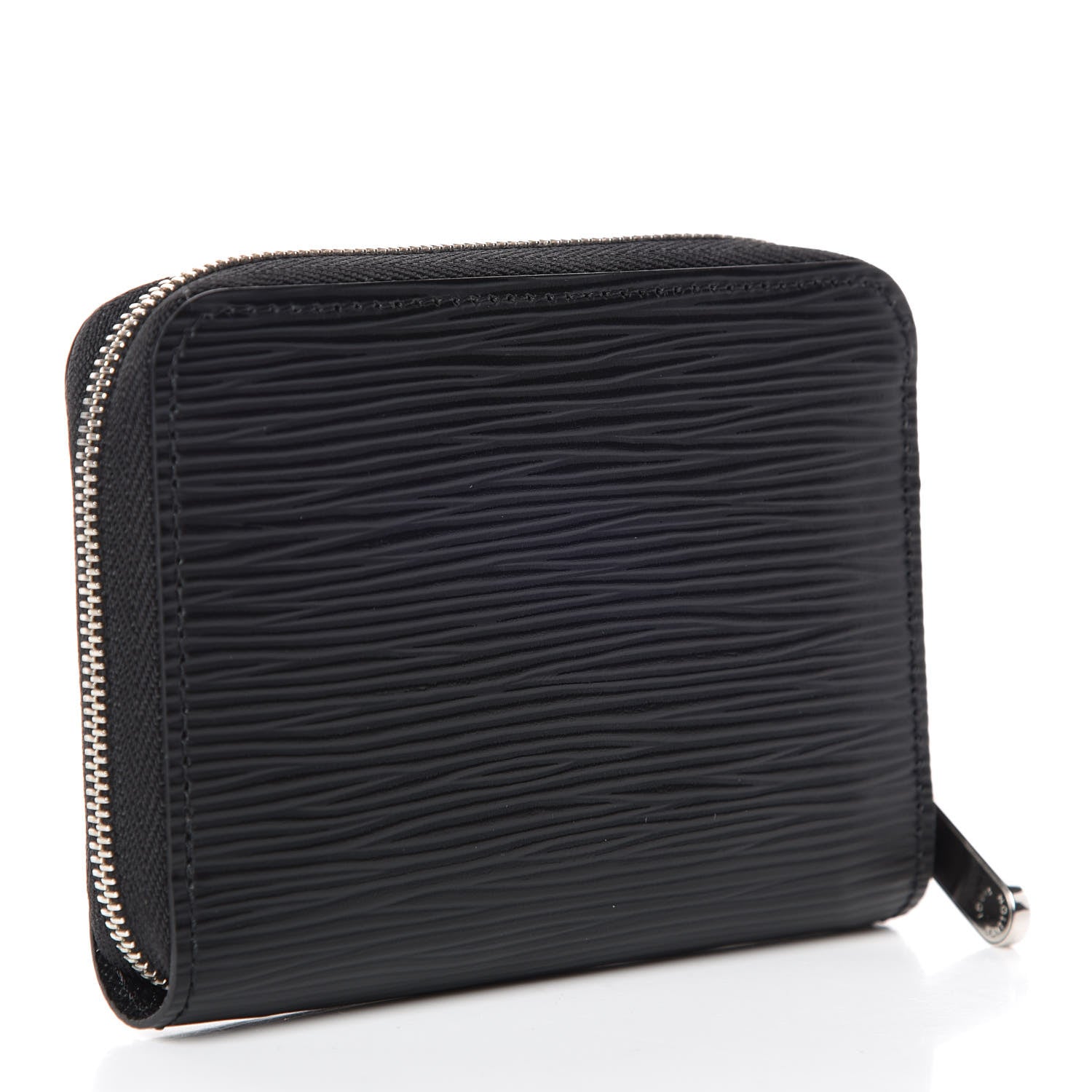 Louis Vuitton Epi Zippy Coin Purse Black 3 of 10