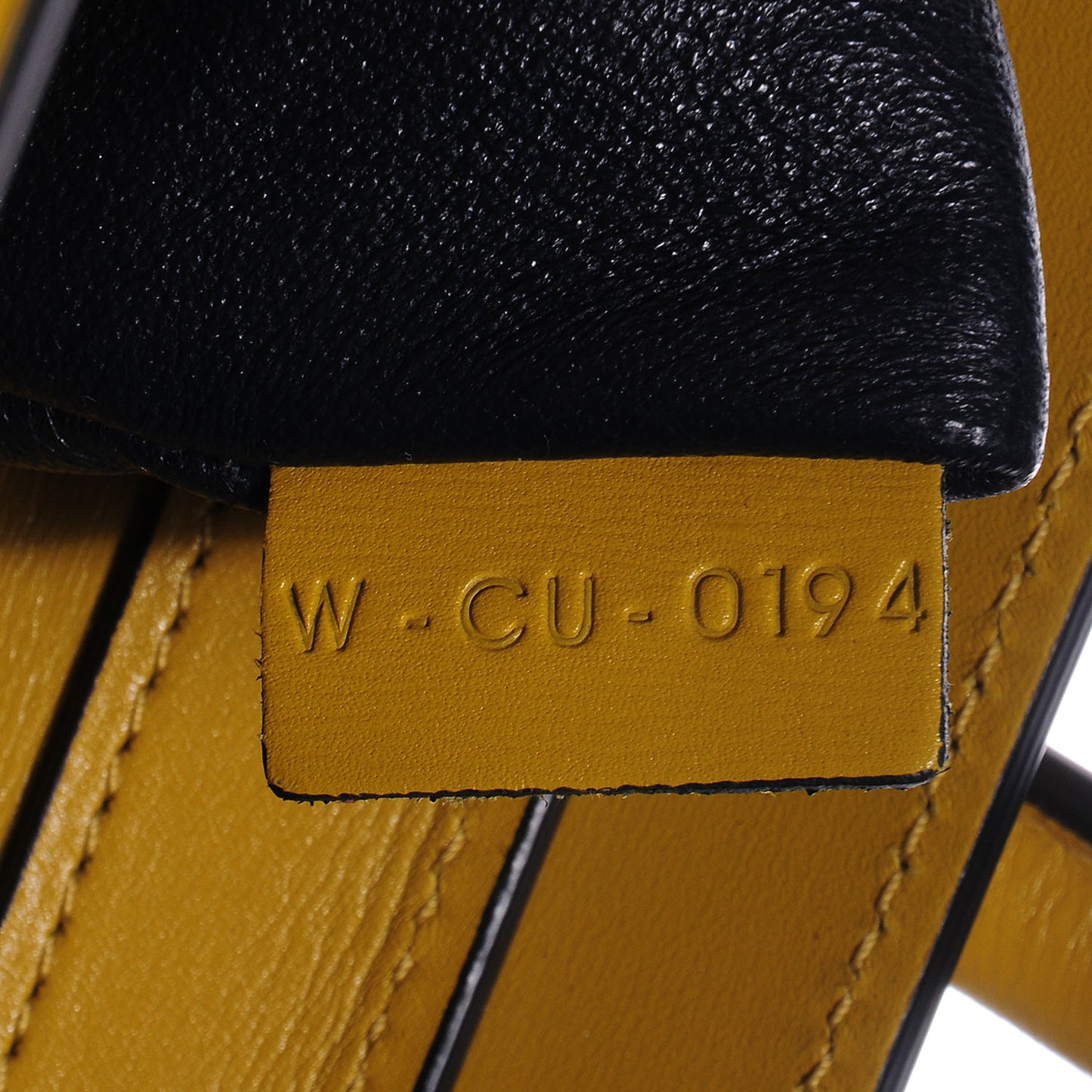 Palmelato Calfskin Micro Luggage Chartreuse