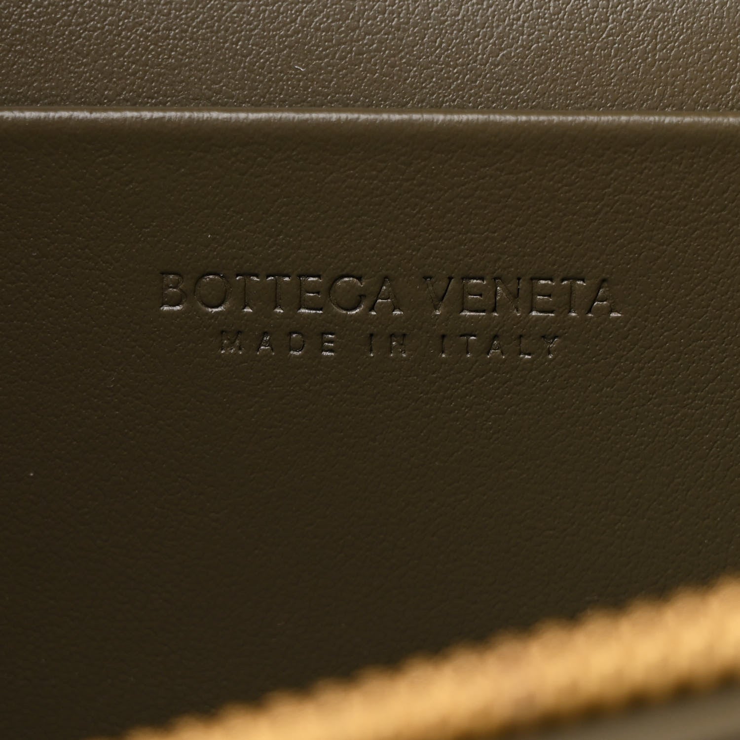 Bottega Veneta Calfskin Intrecciato Bang Bang Vanity Case Kaki 6 of 11