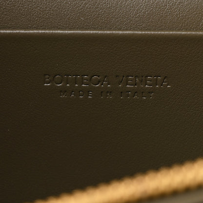 Bottega Veneta Calfskin Intrecciato Bang Bang Vanity Case Kaki 6 of 11