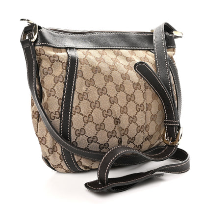 Gucci Monogram Small D Gold Ring Messenger Dark Brown 3 of 10