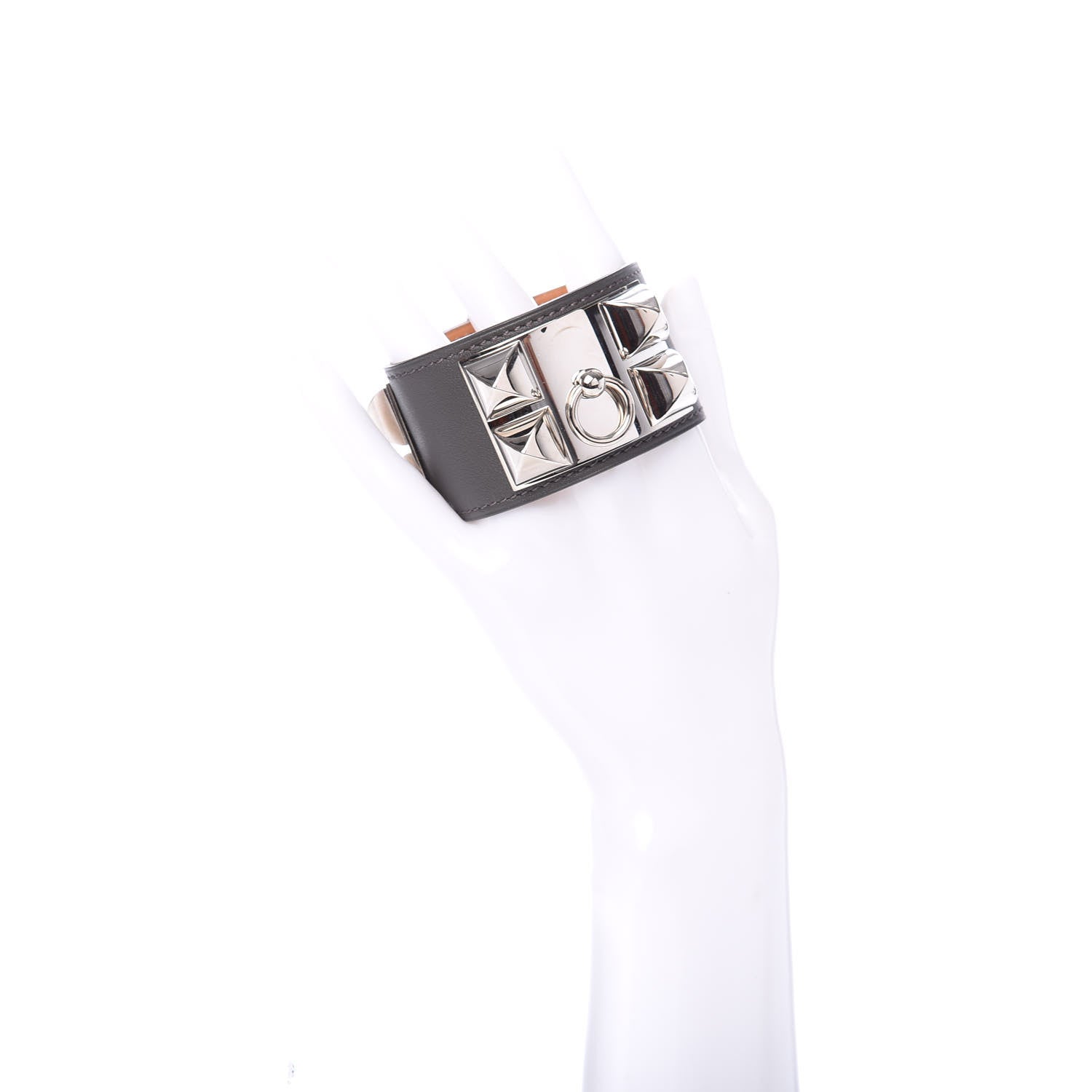Hermes Swift Collier de Chien CDC Bracelet Graphite 2 of 4