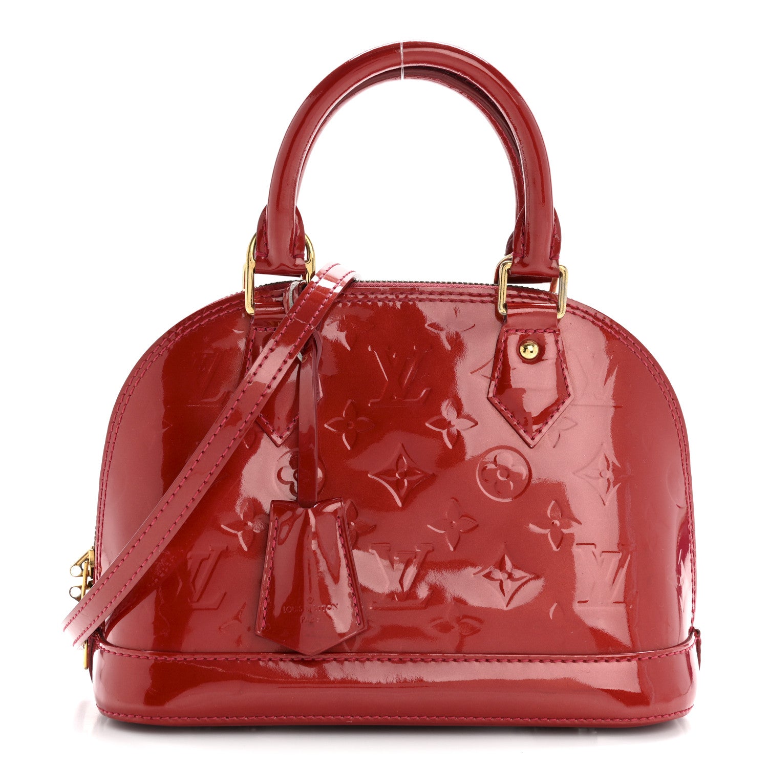 Louis Vuitton Vernis Alma BB Pomme D'Amour 1 of 14