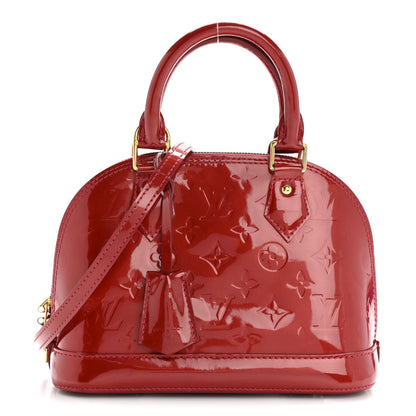 Louis Vuitton Vernis Alma BB Pomme D'Amour 1 of 14