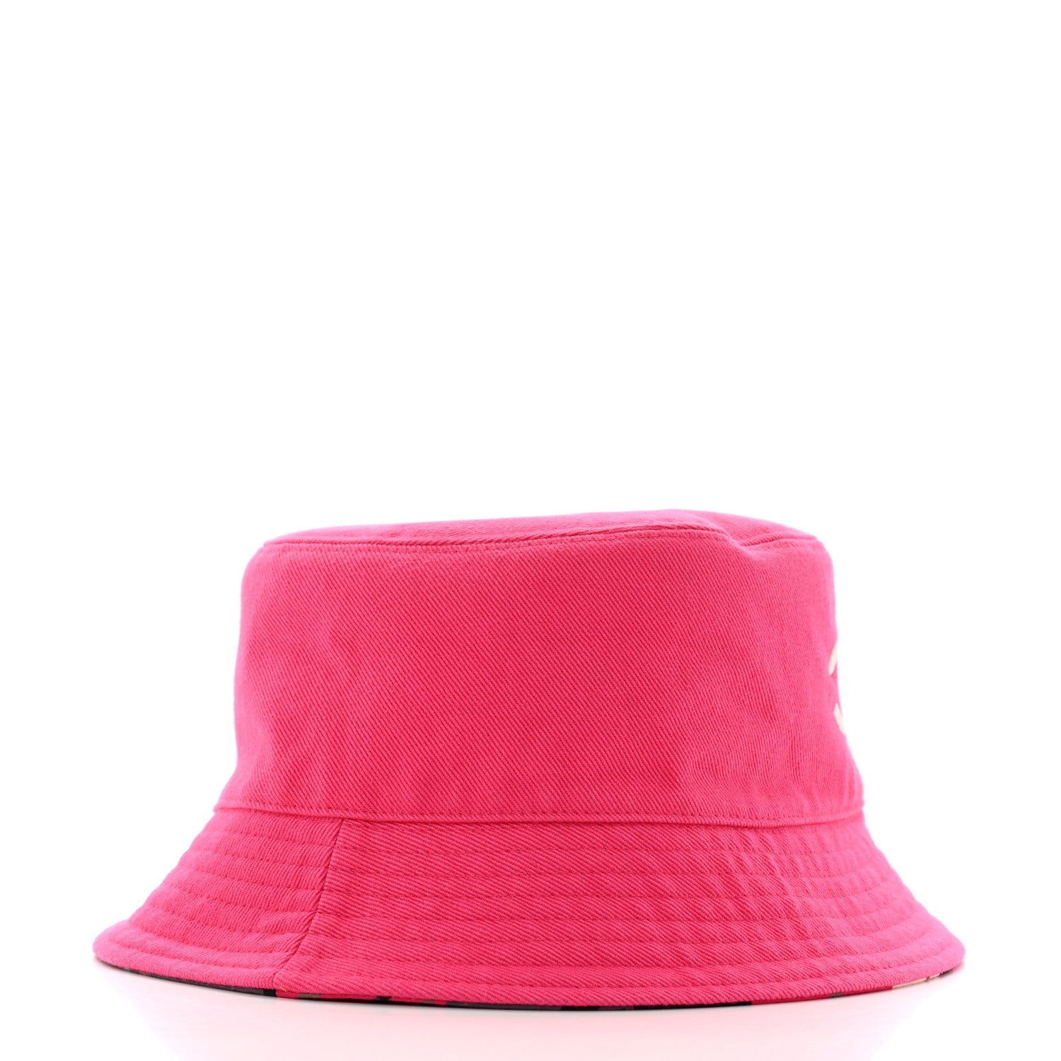 Chanel Canvas Reversible CC Bucket Hat Fuchsia 5 of 10