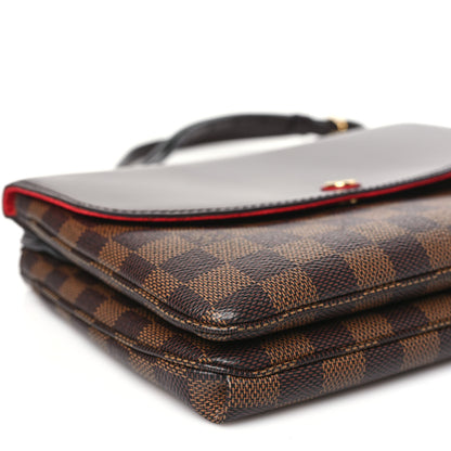 Louis Vuitton Damier Ebene Twice Cherry 8 of 10