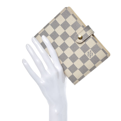Louis Vuitton Damier Azur Small Ring Agenda Cover 2 of 7