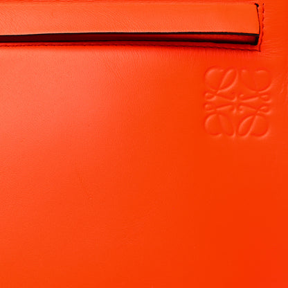 Loewe Calfskin T Pouch Orange 8 of 10