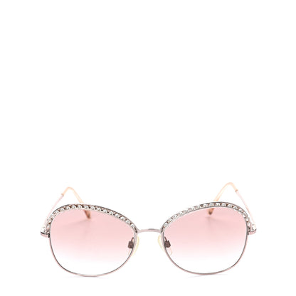 Chanel Pearl Sunglasses 4246-H Pink Gold 2 of 7