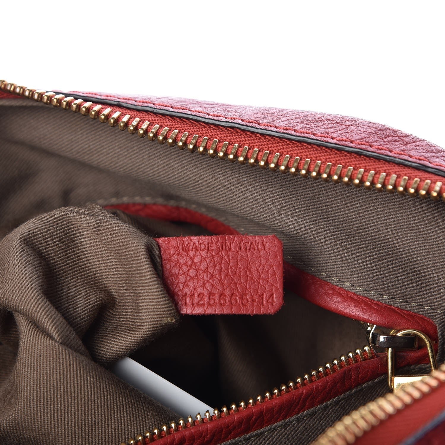 Chloe Calfskin Medium Marcie Satchel Red 7 of 7