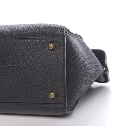 Celine Bullhide Calfskin Small Ring Bag Black 9 of 9