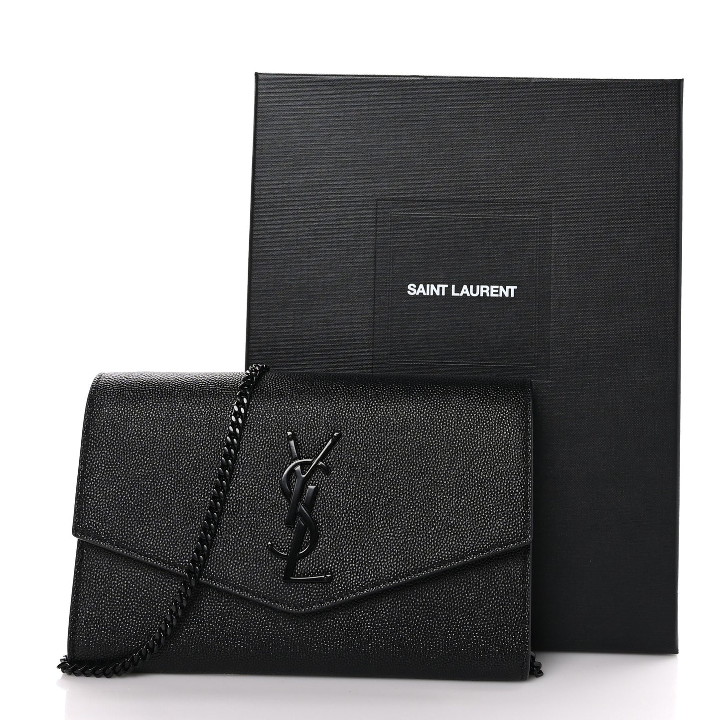 Grain de Poudre Uptown Chain Wallet Black