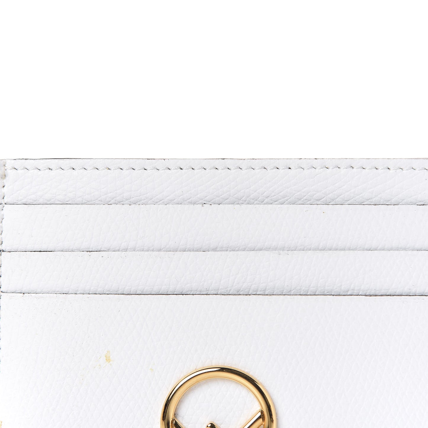 Vitello Cruise F is Fendi Card Holder Optical White