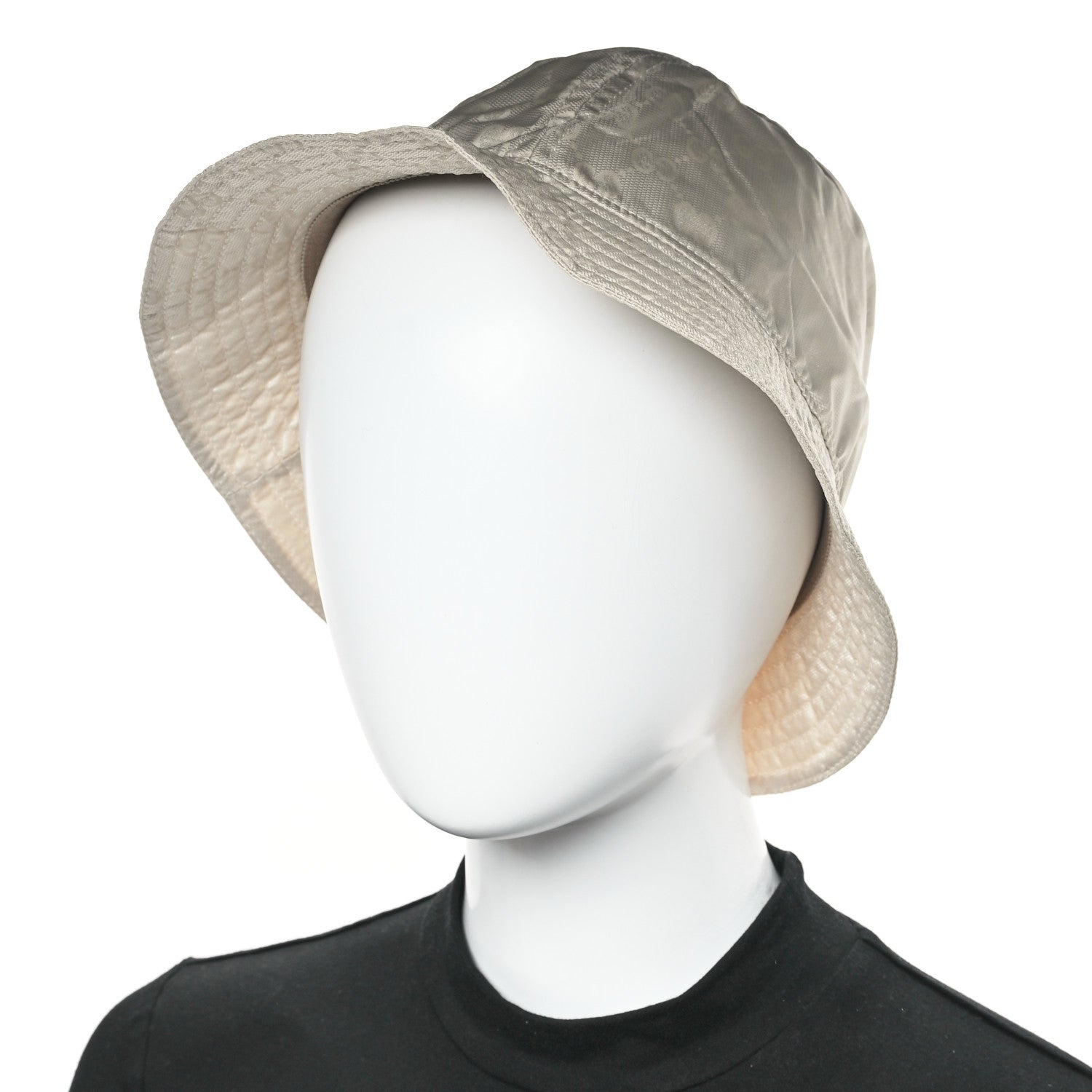 Gucci Nylon Monogram Bucket Hat XL Beige 2 of 8