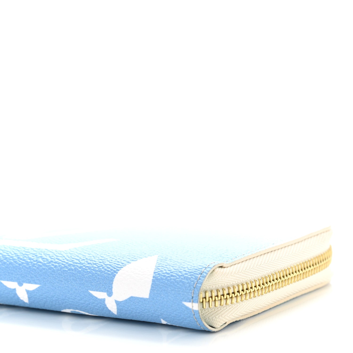 Louis Vuitton Monogram Giant By The Pool Zippy Wallet Blue 9 of 9