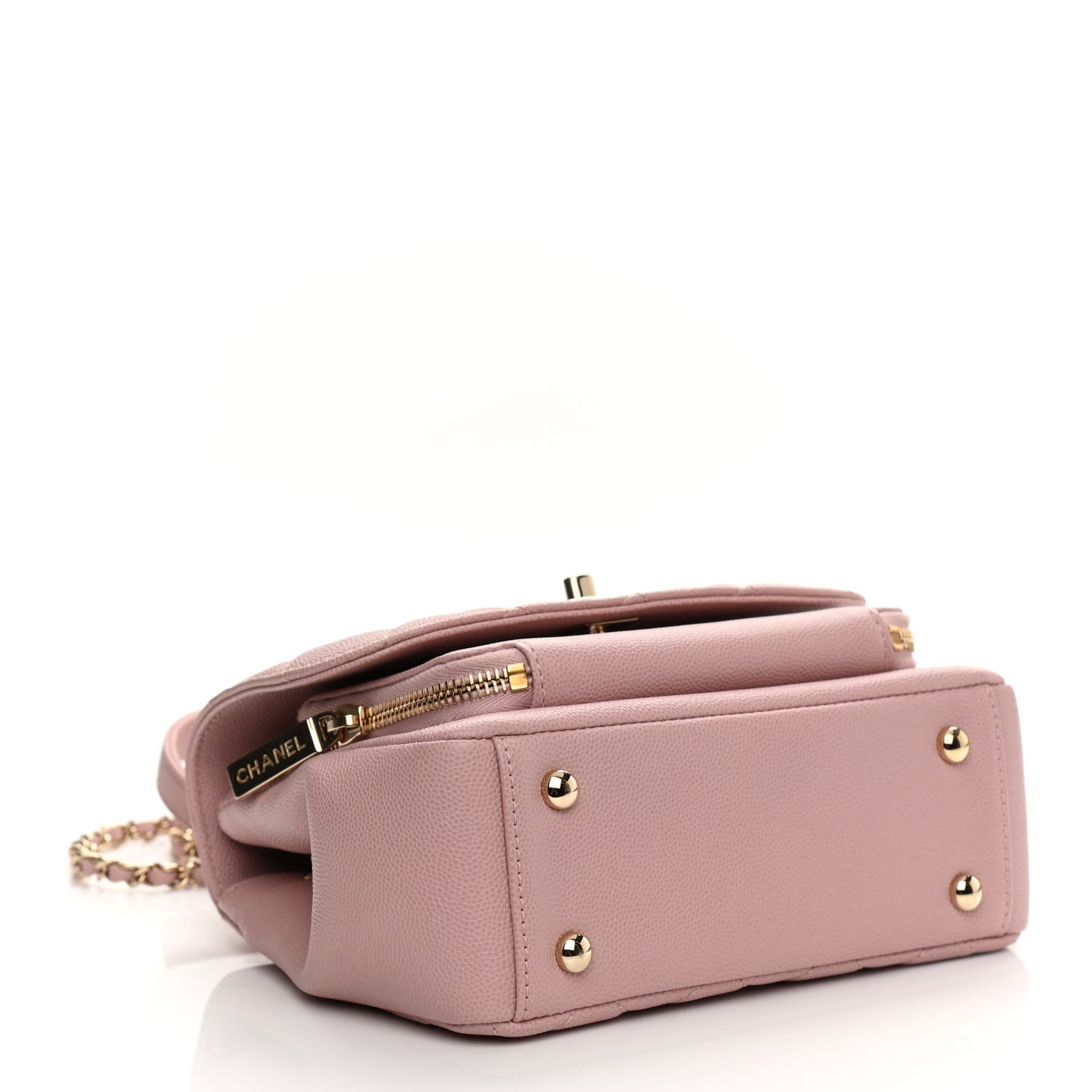 Chanel Caviar Quilted Small Business Affinity Flap Light Pink 4 of 15