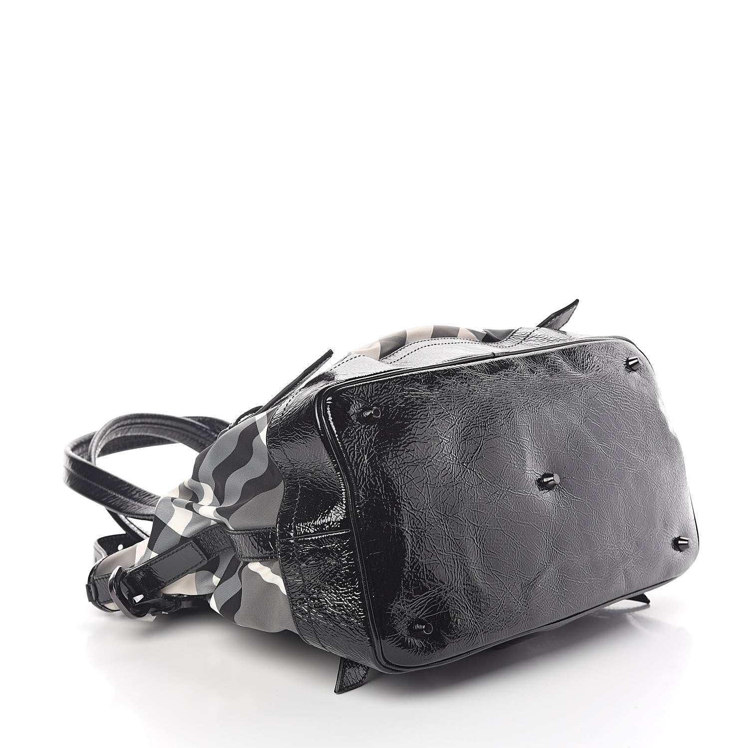 Burberry Nylon Beat Check Lowry Black 4 of 10