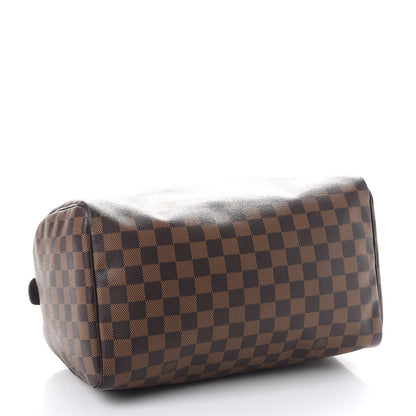 Louis Vuitton Damier Ebene Speedy 30 4 of 10