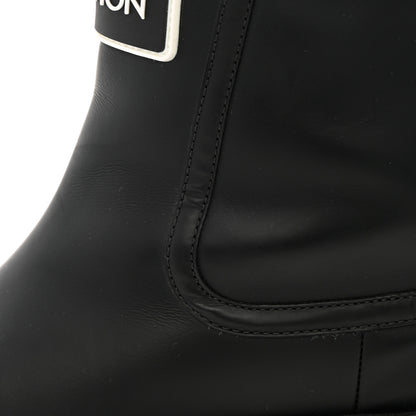 Louis Vuitton Calfskin Polar Flat Ankle Boots 39 Black 11 of 12