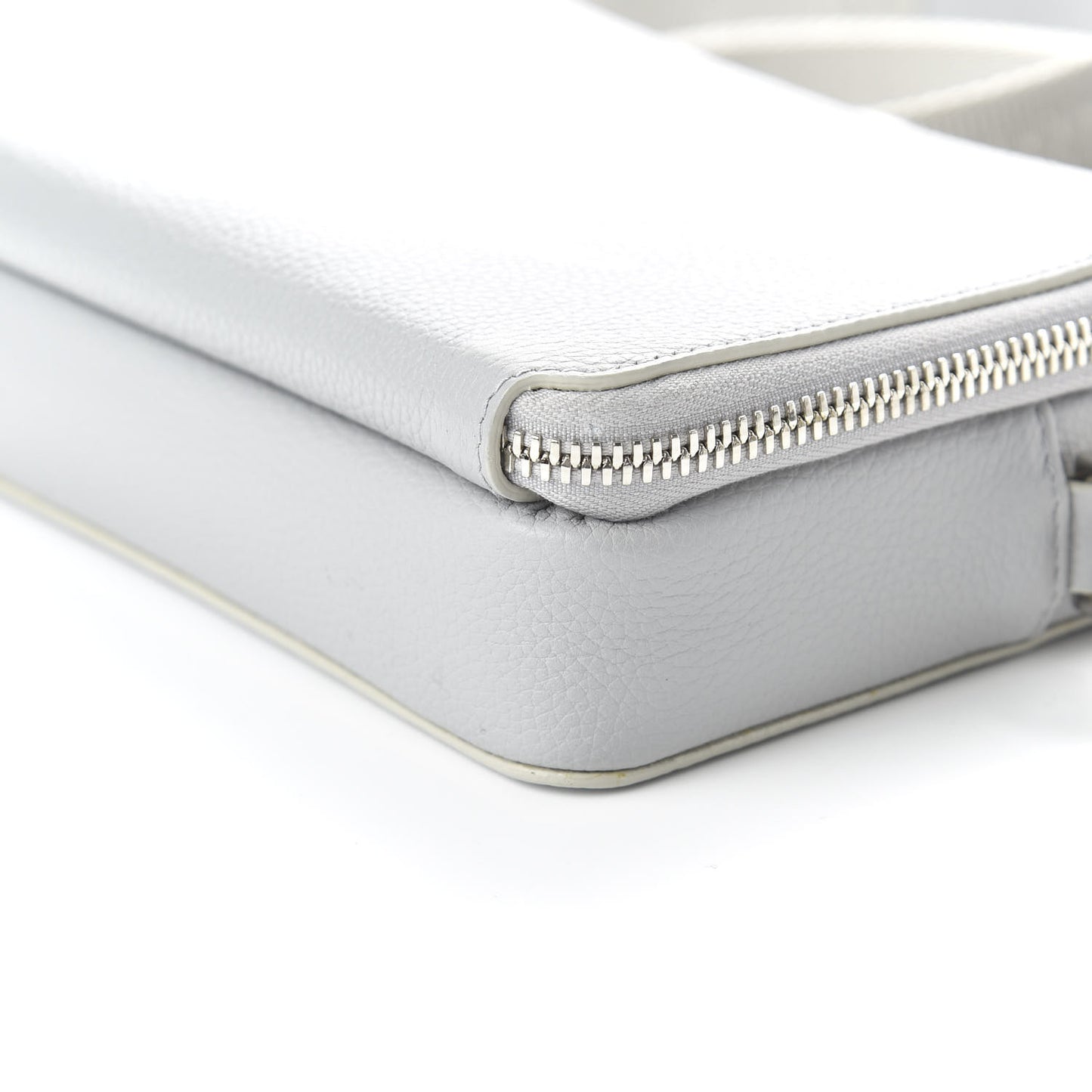 X AIR JORDAN Grained Calfskin Crossbody Grey