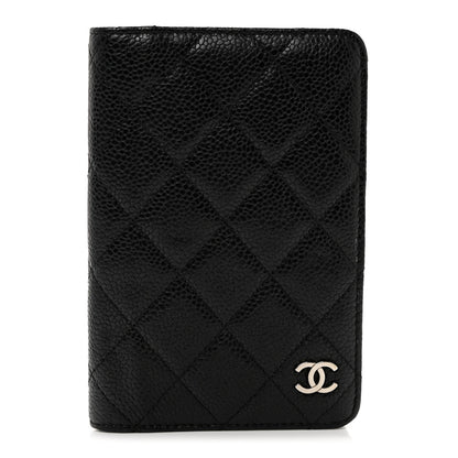Chanel Caviar Quilted Agenda Cover Black 1 of 9