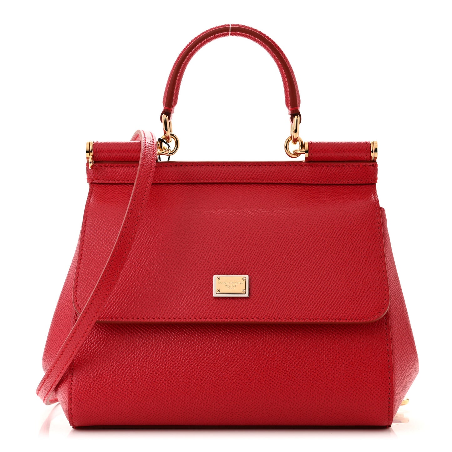 Dauphine Small Miss Sicily Satchel Red
