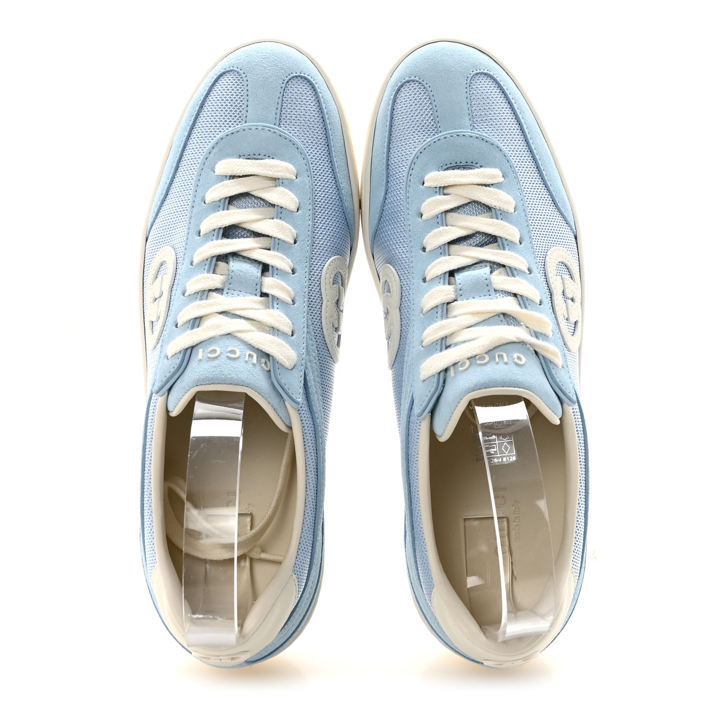 Suede Mesh Womens G75 Sneakers 38 Blue