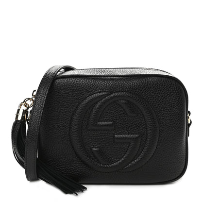 Gucci Pebbled Calfskin Small Soho Disco Bag Black 1 of 9