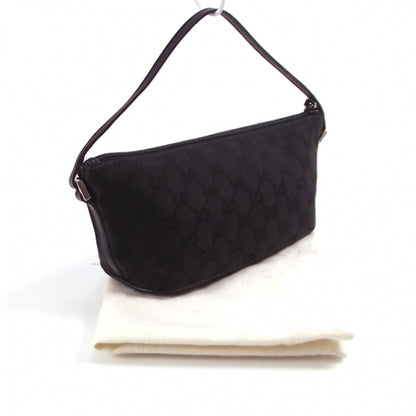 Gucci Monogram GG Boat Bag Black 2 of 9