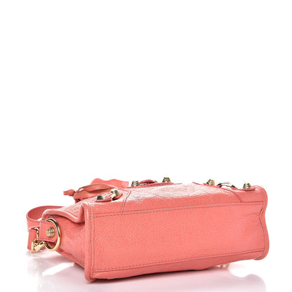 Balenciaga Agneau Giant 12 Gold Hardware Mini City Rose Azalee Rose Jaipur 4 of 8