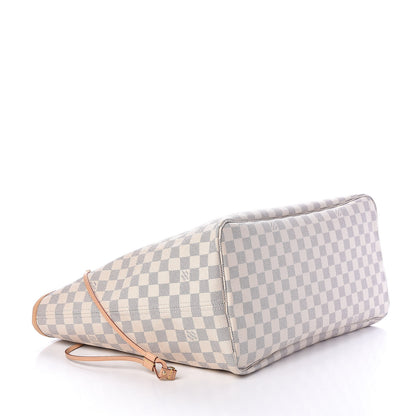 Louis Vuitton Damier Azur Neo Neverfull GM Rose Ballerine 5 of 11