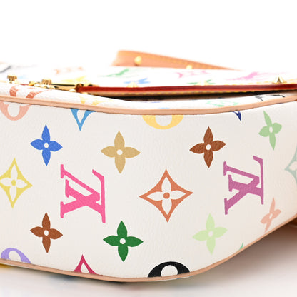 Louis Vuitton Monogram Multicolor Sologne White 10 of 11