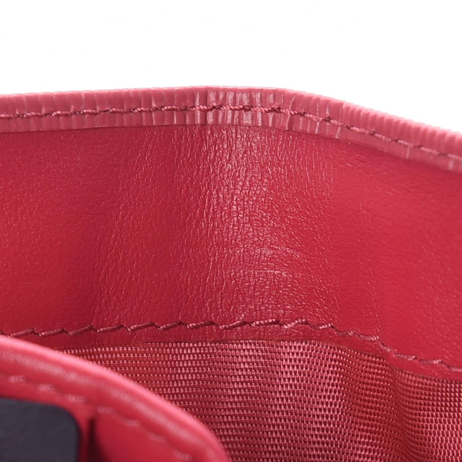 Prada Vitello Move Tri-Fold Compact Wallet Peonia 7 of 8