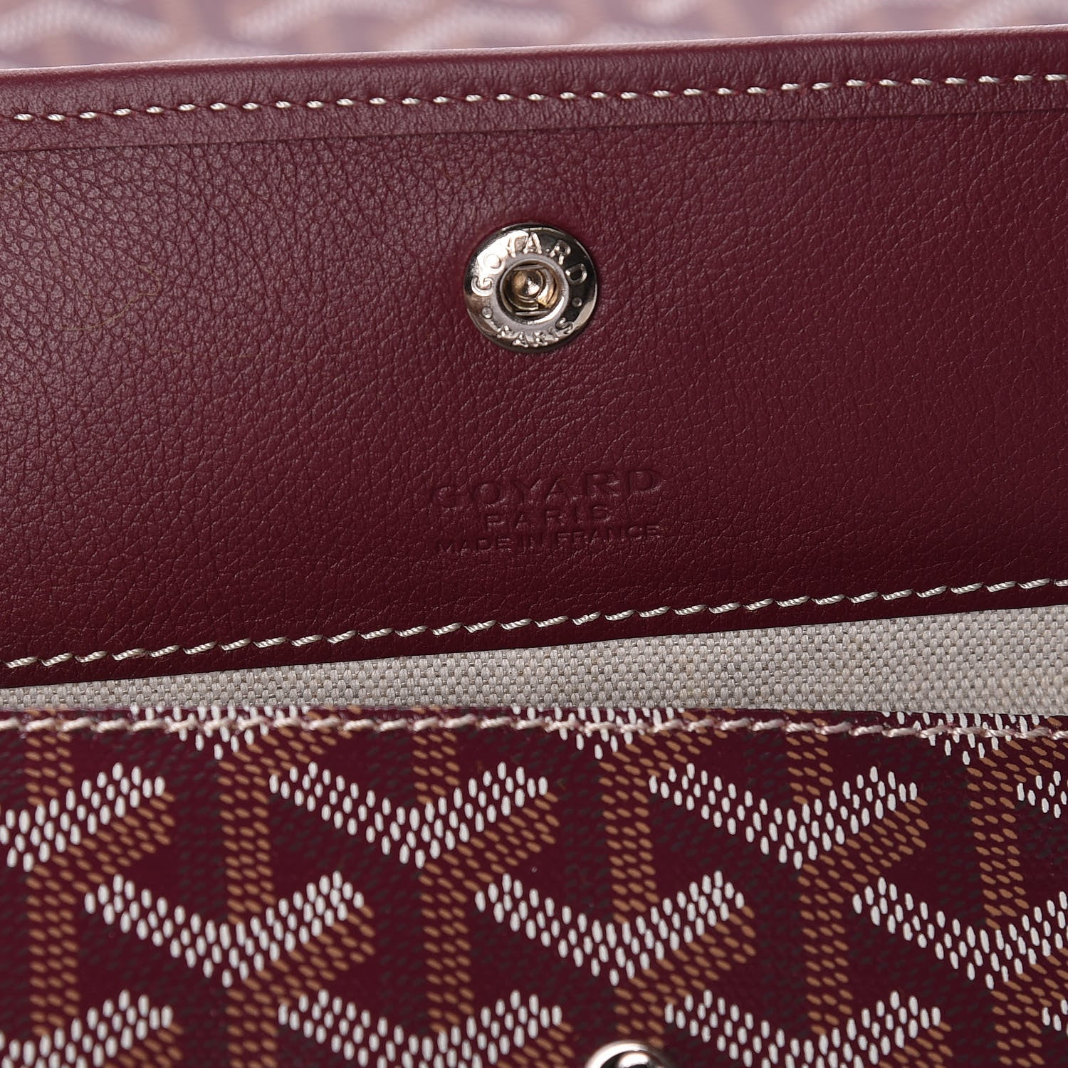 Goyard Goyardine Saint Louis GM Bordeaux 7 of 12